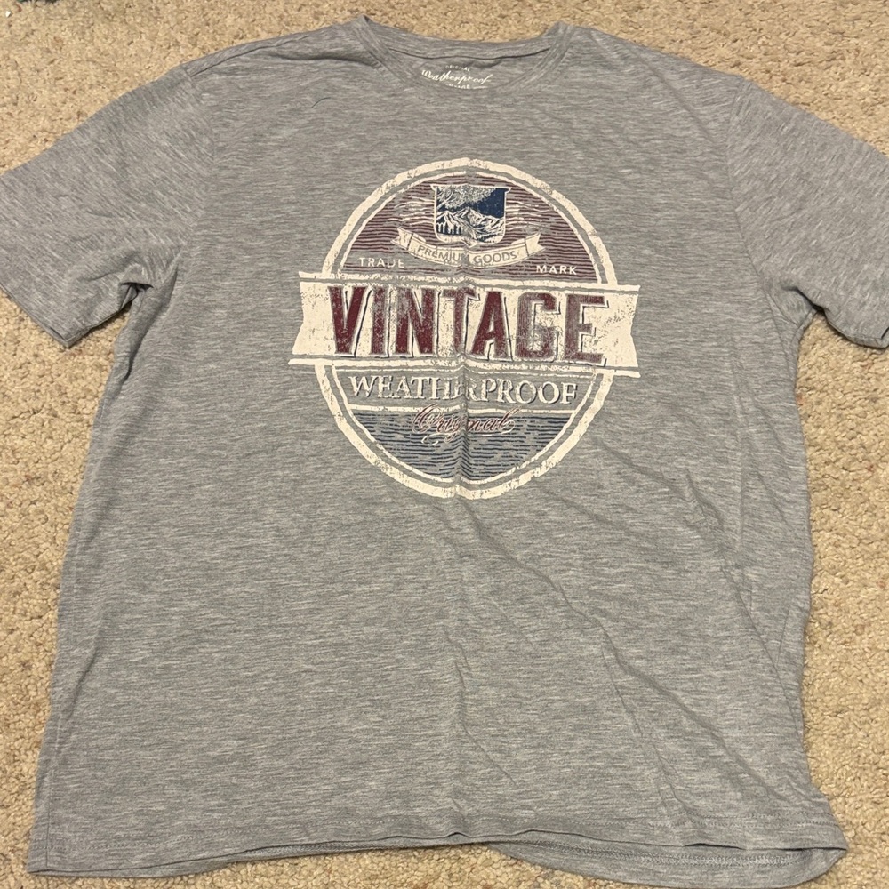 weatherproof grey tshirt